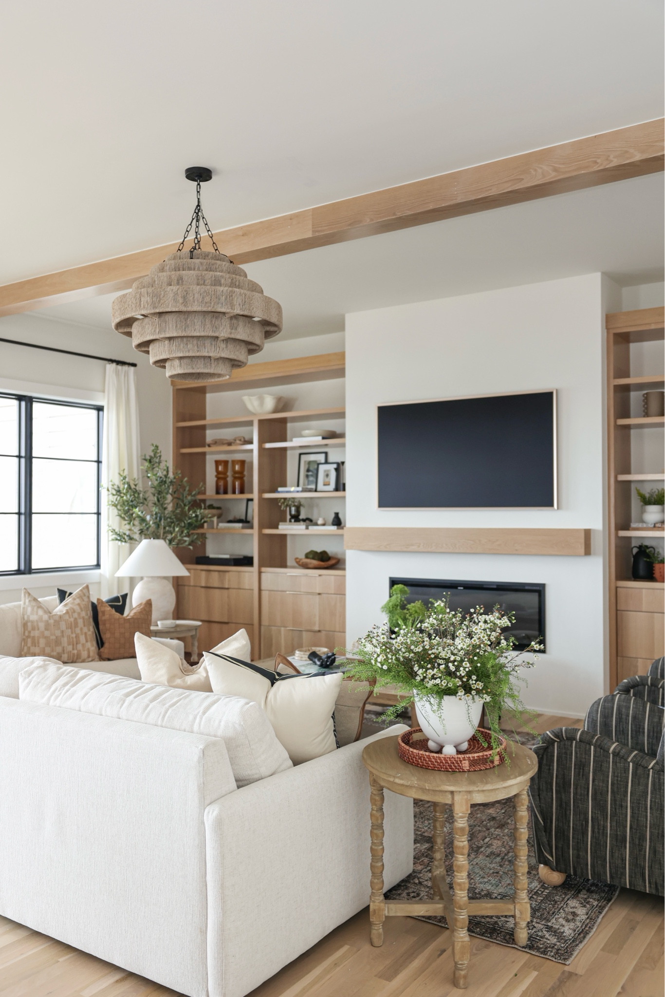 Neutral home neutral home style. Neutral living room. Neutral home decor. Living room decor 

Comment Shop for links right to your inbox. Finally getting around to sharing the living room at the lake. Couldn’t love it more. Can’t wait for lake days. 
#livingroomrefresh #livingroom #neutral #neutralhome #neutrallivingroom #familyroom #homedecor #homestyle#arhaus #lakehouse #carltonlanding 

#LTKFindsUnder100 #LTKStyleTip

#LTKHome