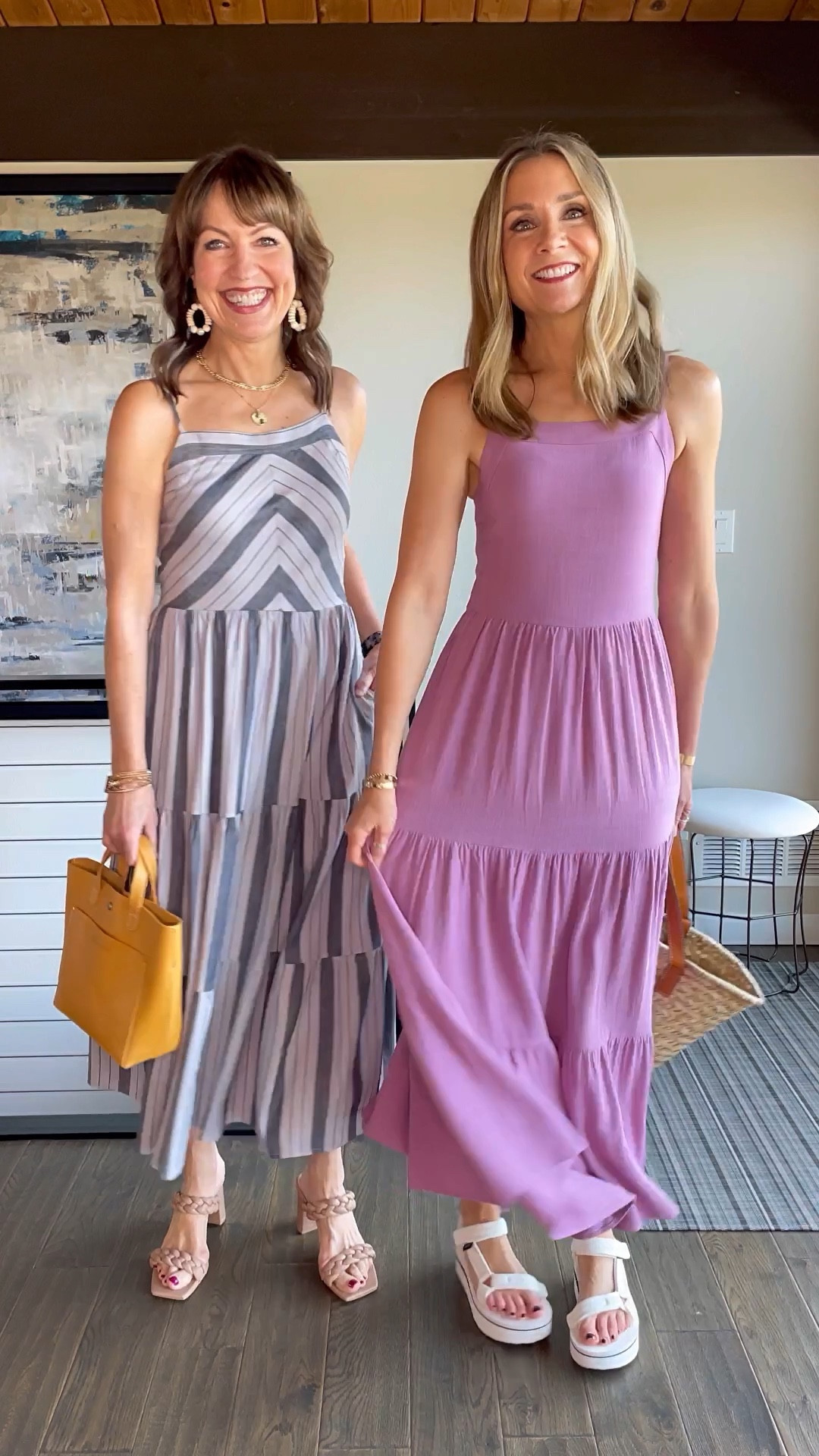 Spring made a grand entrance this weekend with clear blue skies & the warmest temps of the year!🌸👏🏼 Likewise, @evereveofficial is literally blooming with everything you need for spring style!💗
• 
What’s on the Evereve hit list for spring: colorful midi dresses, versatile matching sets, and flattering wide leg and cargo pants!🤩 Their curated collection of the cutest styles, shoes, and accessories is truly a one-stop-shop destination!! Shop our outfits on the @shop.LTK app!

Sundress, Easter dress, Easter outfit, splendid, z supply, navy pants, Teva platform sandals, spring outfit, vacation dress, Michael stars tank

#LTKunder100 #LTKSeasonal #LTKtravel