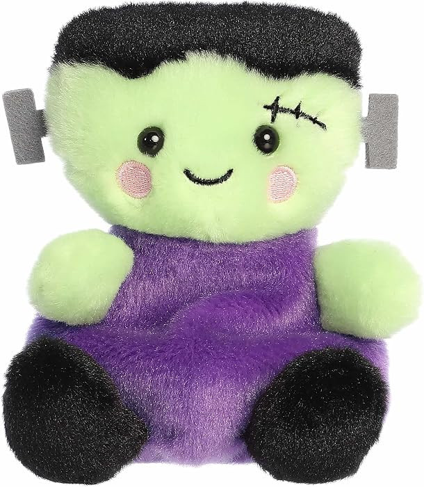 Aurora\u00ae Spooky Palm Pals\u2122 Bolts Frankenstein\u2122 Stuffed Animal - Fun Collectible Plu... | Amazon (US)