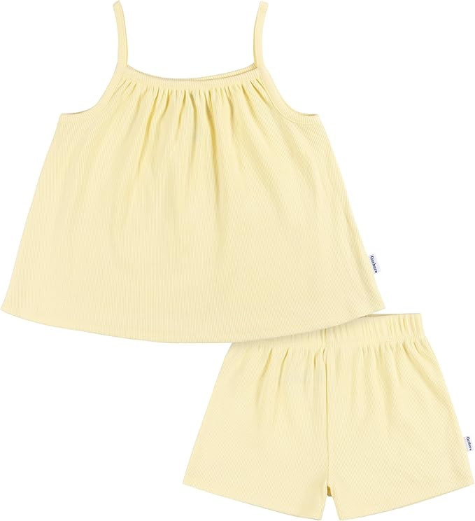 Gerber baby-girls Toddler Sleeveless Tank Top and Shorts Set | Amazon (US)