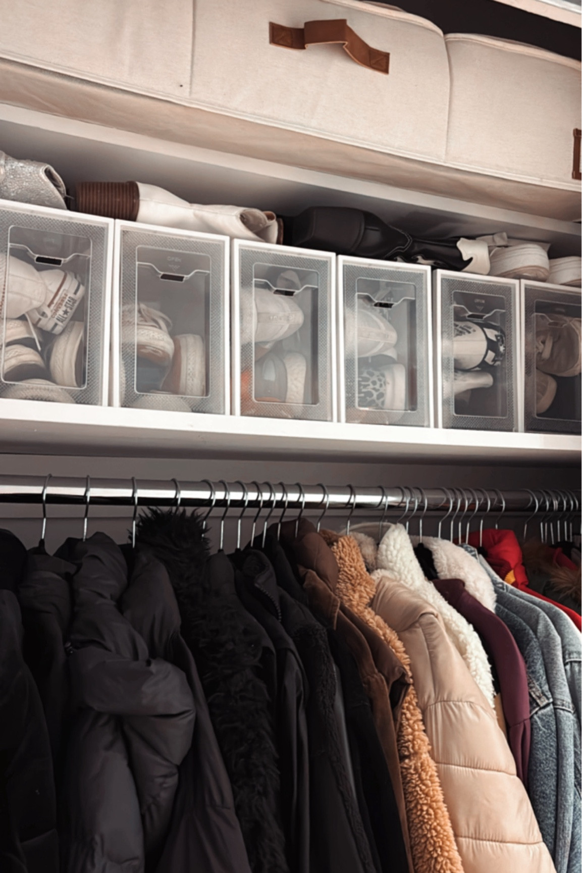 Hallway closet complete ✔️ 