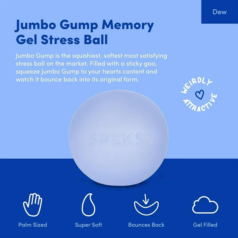 Speks Jumbo Stress Ball Blue | Walmart (US)