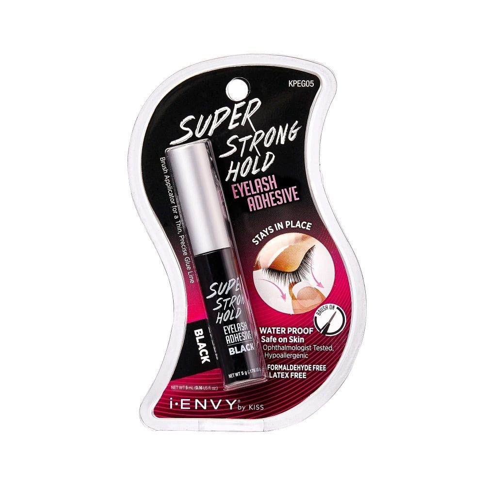 Super Strong Hold Eyelash Adhesive Glue Black | Ivy Beauty