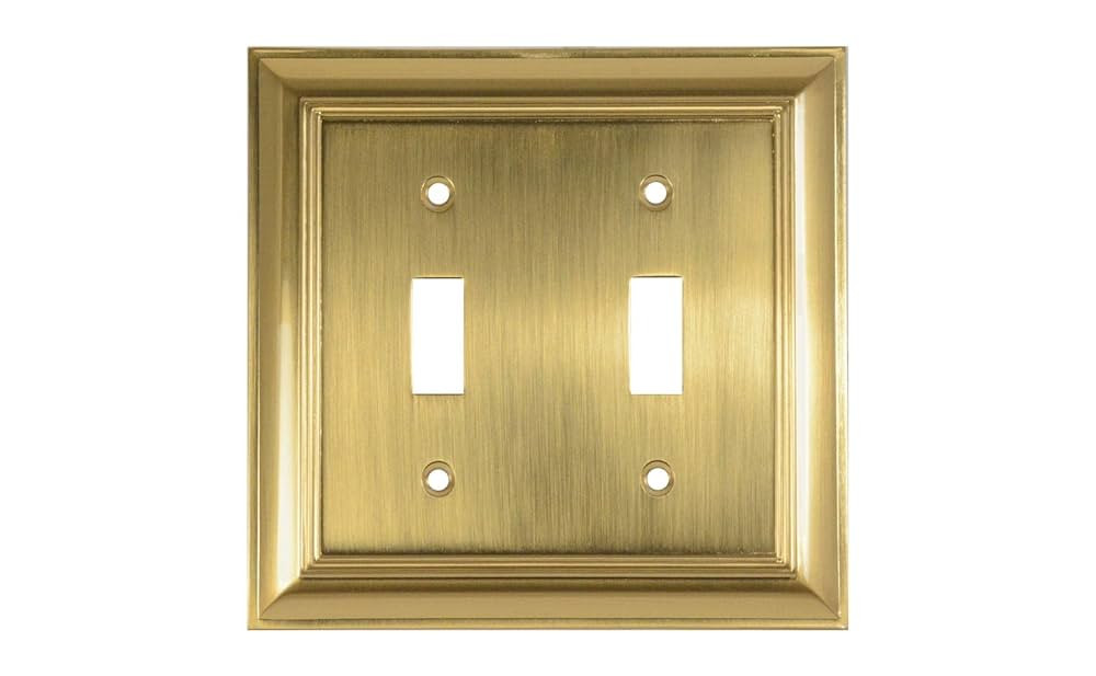 Cool Knobs and Pulls (CKP) Impressions Collection, 31193 Decorative Double Toggle Wall Plate/Outl... | Amazon (US)