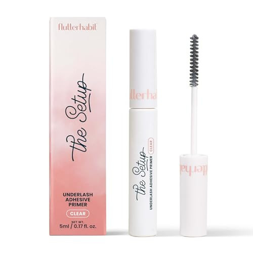 FlutterHabit The Setup Lash Primer for Enhancing Lashes, Eyelash Primer for Lash Enhancing, Lash Extension Primer, 1oz | Amazon (US)