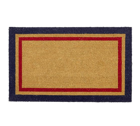Double Frame Doormat | Pottery Barn (US)