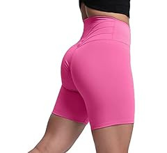 Aoxjox Trinity Workout Biker Shorts for Women Tummy Control High Waisted Exercise Athletic Gym Ru... | Amazon (US)