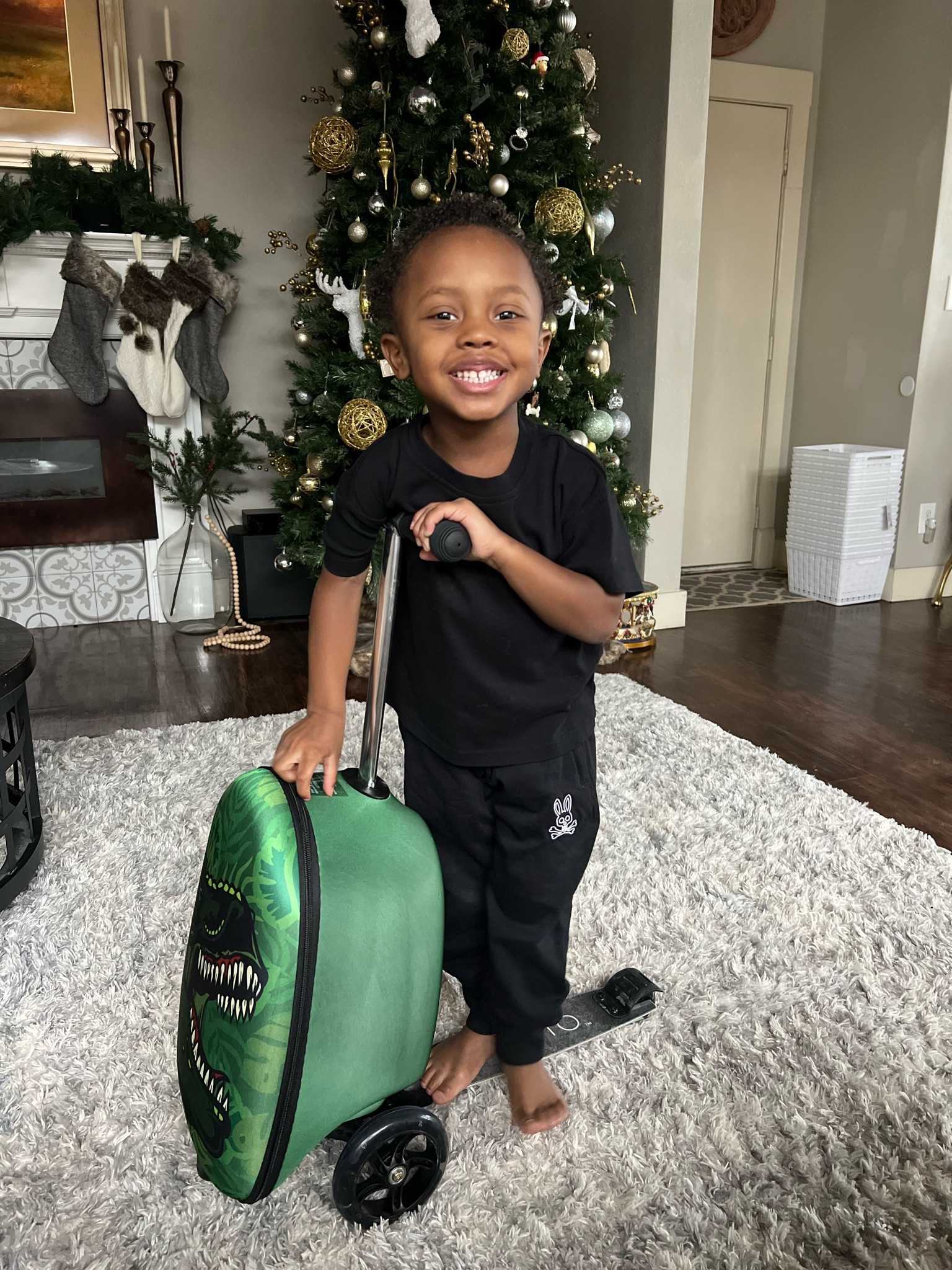 Scooter suitcases! Hoping this helps Abriel transition from riding in his stroller at the airport!

#LTKkids #LTKfamily #LTKtravel