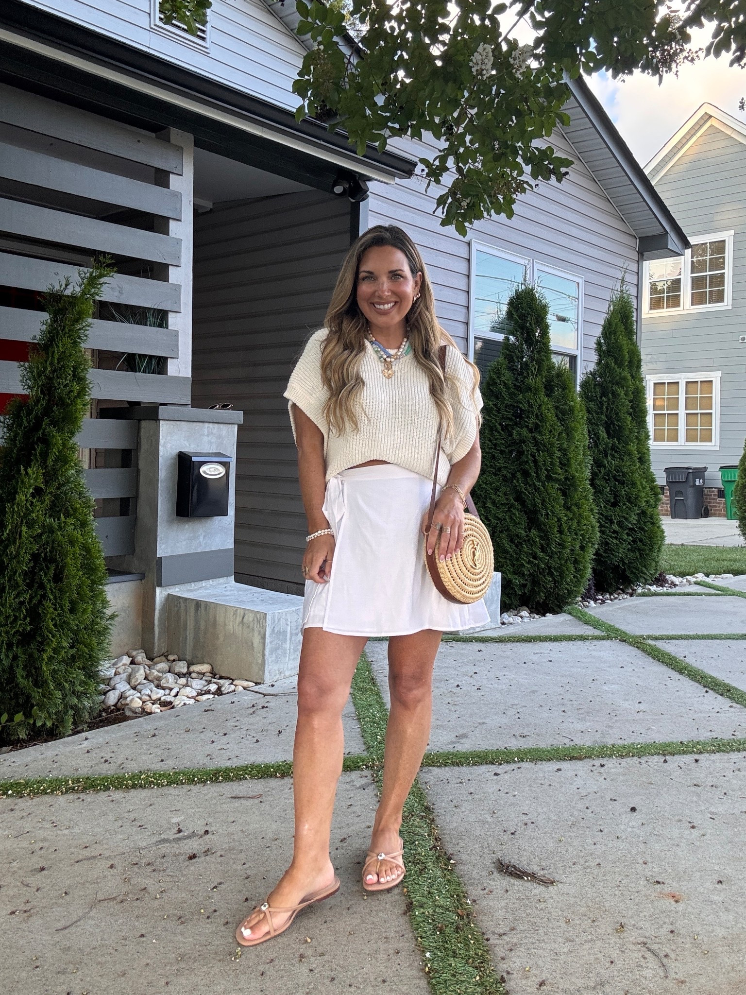 Another Target outfit!! This was perfect for dinner. 
Wearing size small in top & skirt. 
My skirt is only $15 & amazing quality!! 

#targetoutfit #summeroutfit #targetfashion #summervacation 




#LTKSeasonal #LTKOver40 #LTKSummerEdit