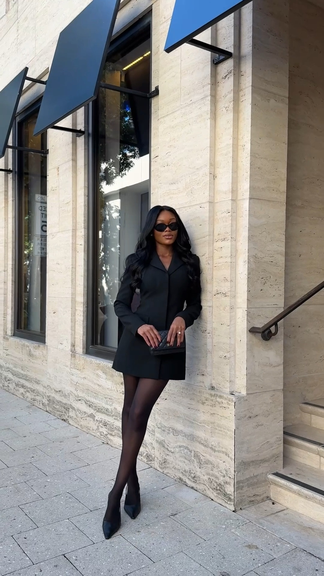 Business, but make it fashion.

blazer dress outfit inspo, slingback heels tights, chanel wallet on chain, effortless style, elevated fashion

#LTKootd #LTKgrwm #LTKWorkwear