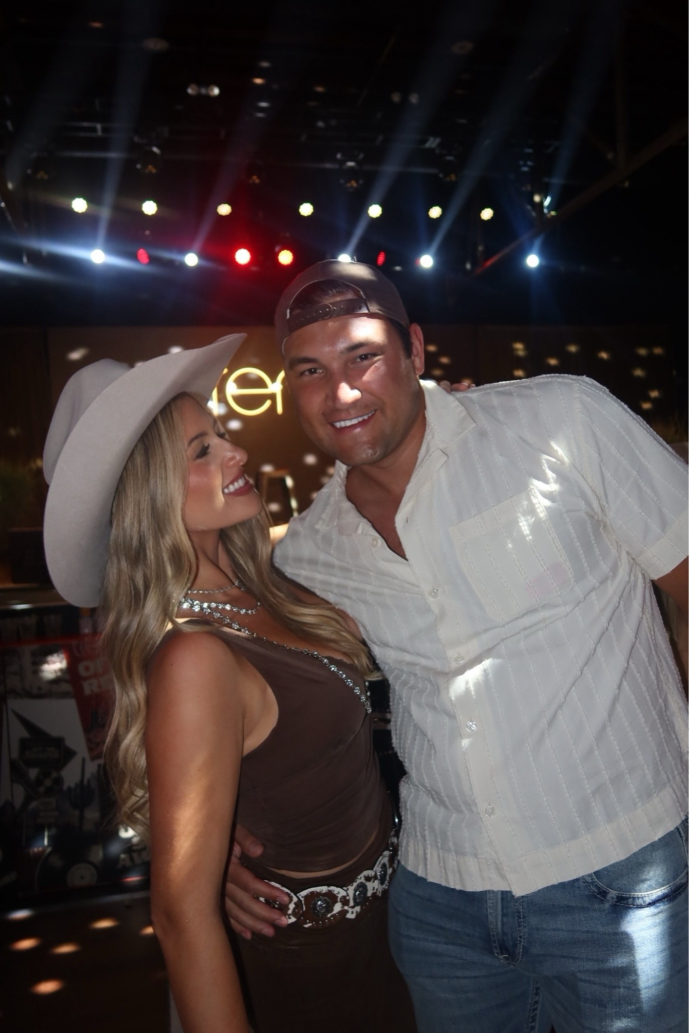 CMA fest night 1 party !! 🤎 he is wearing an XL on this Abercrombie shirt and I’m wearing a US8 in this princess polly set!

#LTKxAbercrombie #LTKMens #LTKootd