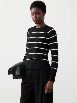 Perfectly Soft Crew-Neck Sweater | Banana Republic Factory