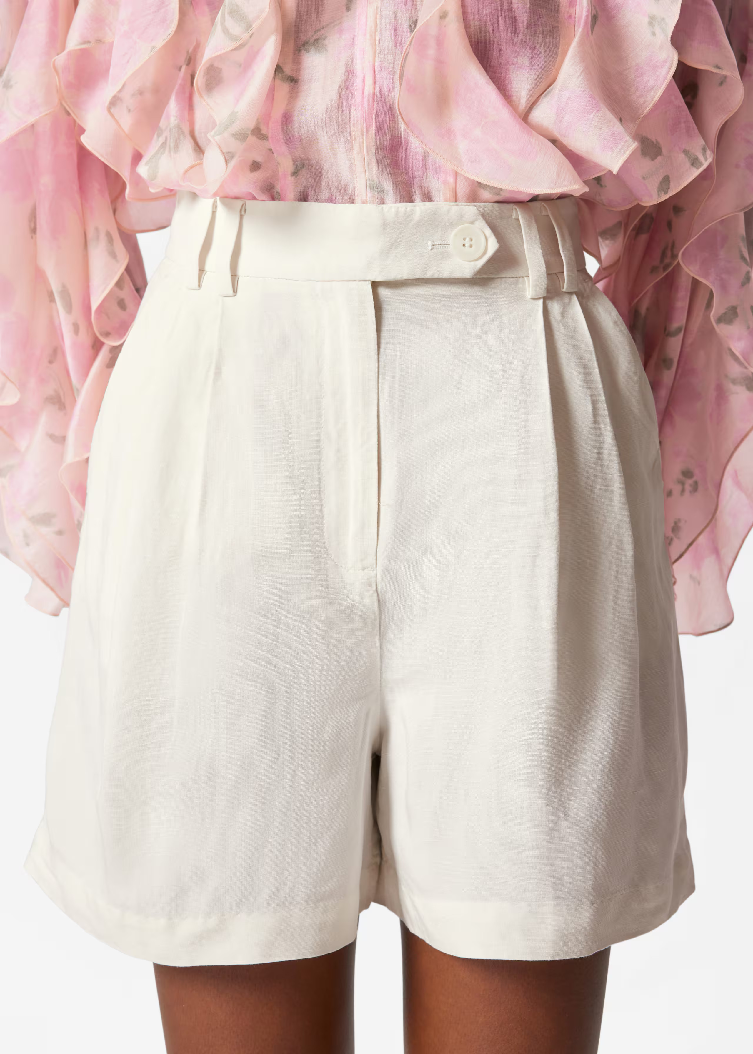 Tailored Shorts - White - Shorts - & Other Stories GB | & Other Stories UK