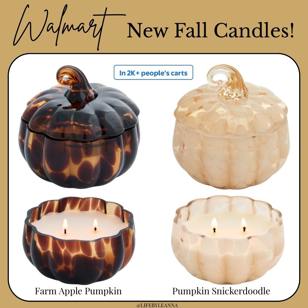 Walmart new fall candles!! Over 2 thousand sold! 







Walmart / fall / candles / seasonal / pumpkin / apple /

#LTKHome #LTKSeasonal