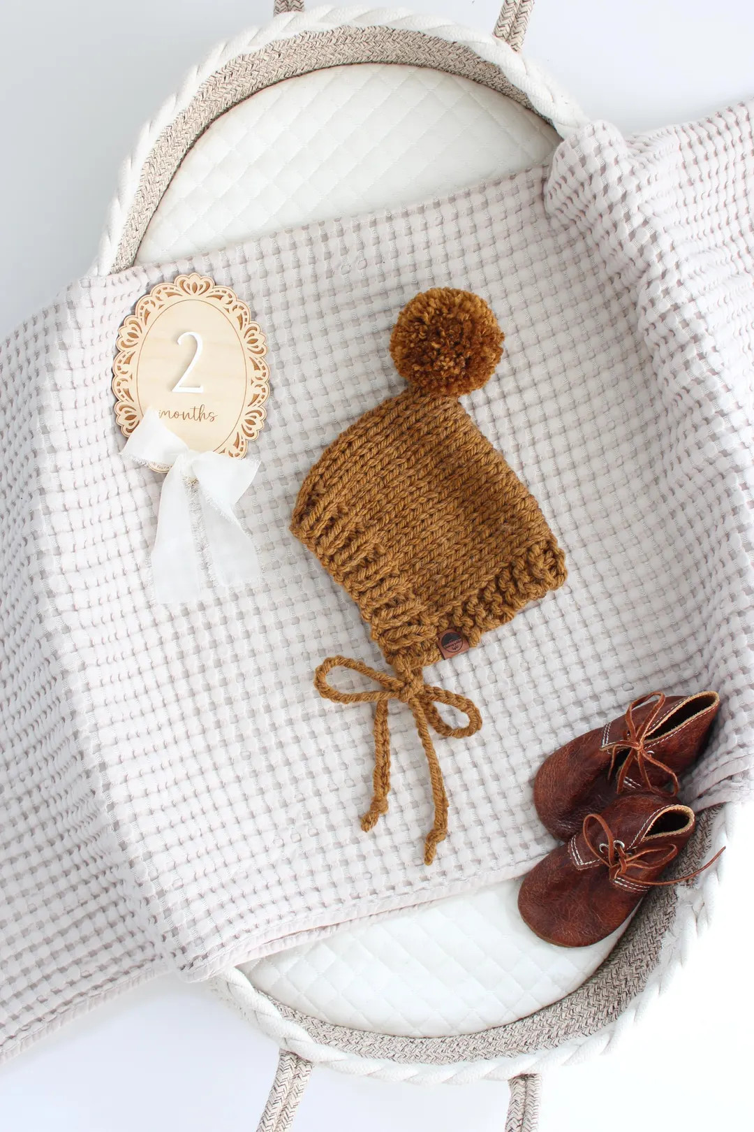 Knit Pom Pom Pixie Bonnet |baby Bonnet| for Children, Toddlers, and Baby | Baby Bonnet | Pom Bonn... | Etsy (US)