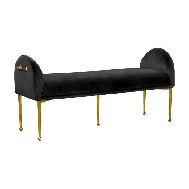 Meridian Furniture Inc Owen Upholstered Backless Bench - Walmart.com | Walmart (US)