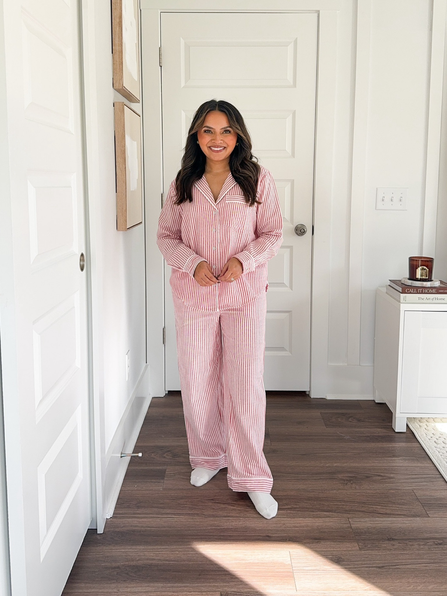 50% off through 10/30 

Red candy cane stripe flannel pj top size XS petite TTS 
Red candy cane stripe flannel pj bottoms size XS petite TTS 
White ruffle ankle socks 

Christmas pajamas 
Gap pajamas 
Family pajamas 
Holiday pajamas 
Holiday outfits 

Honey Sweet Petite 
Honeysweetpetite


#LTKHoliday #LTKStyleTip #LTKSaleAlert