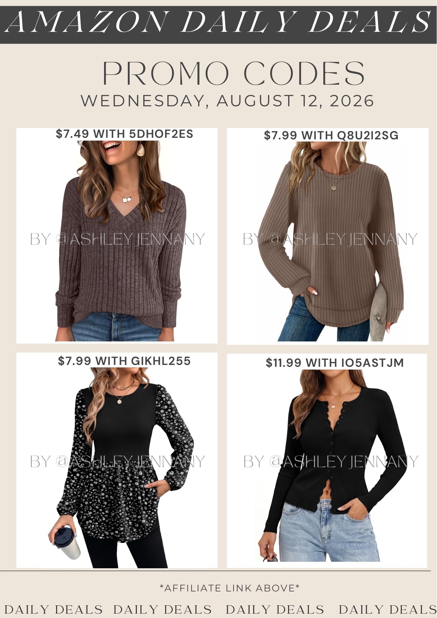 Amazon deals

#LTKSaleAlert #LTKMidsize #LTKSeasonal