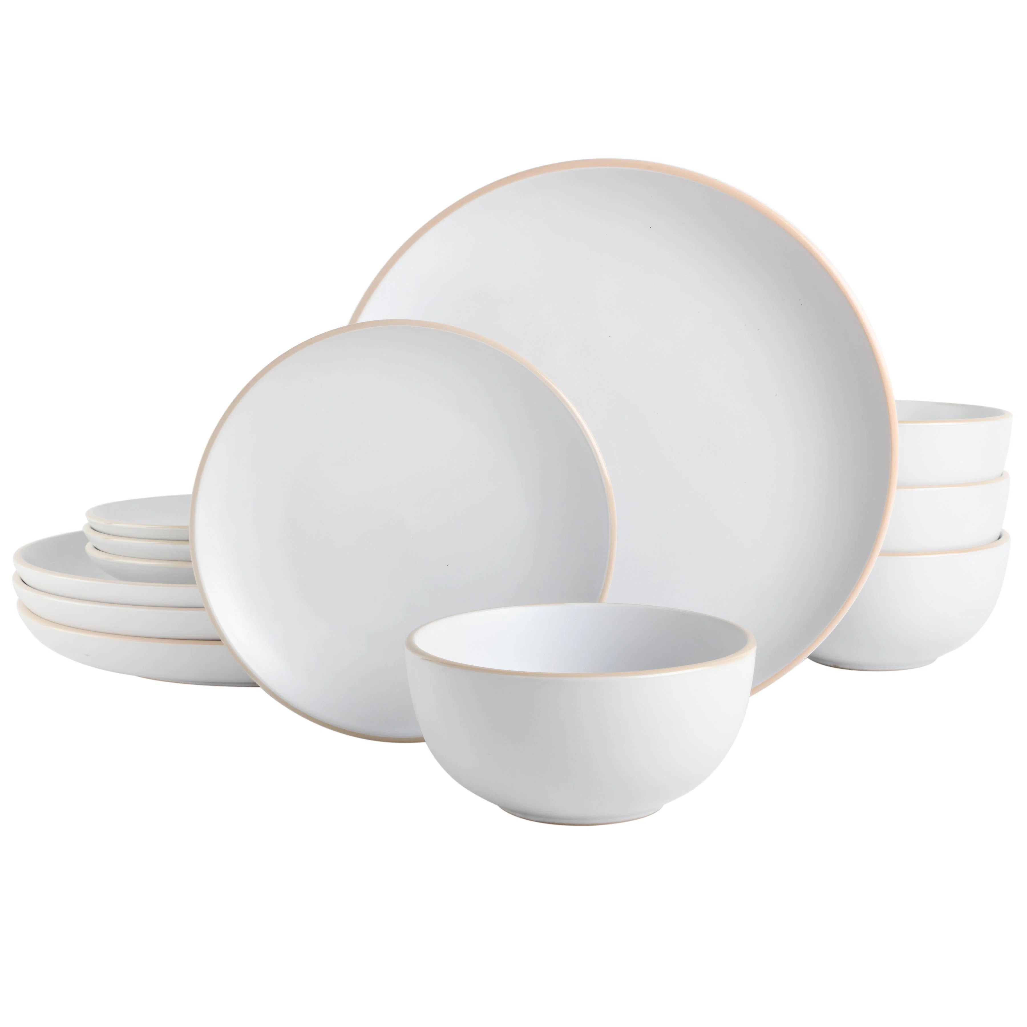 Rockaway 12 Piece Dinnerware Set | Joss & Main