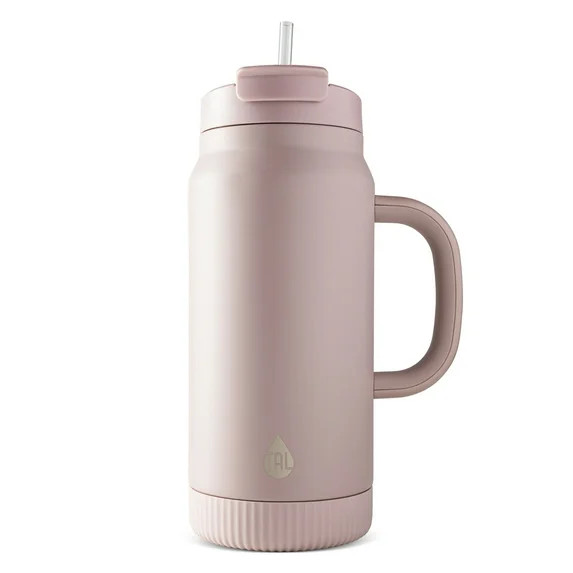 TAL 64oz Stainless Steel Hudson Tumbler with Straw, Mauve | Walmart (US)