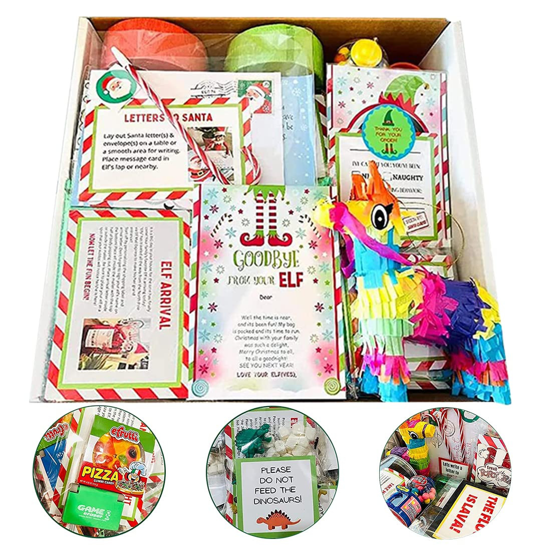 CNPOP 24 Days of Christmas New Elf Kit , Fun Elf Activities, Elf Props, The Elf on The Shelf, Elf To | Amazon (US)