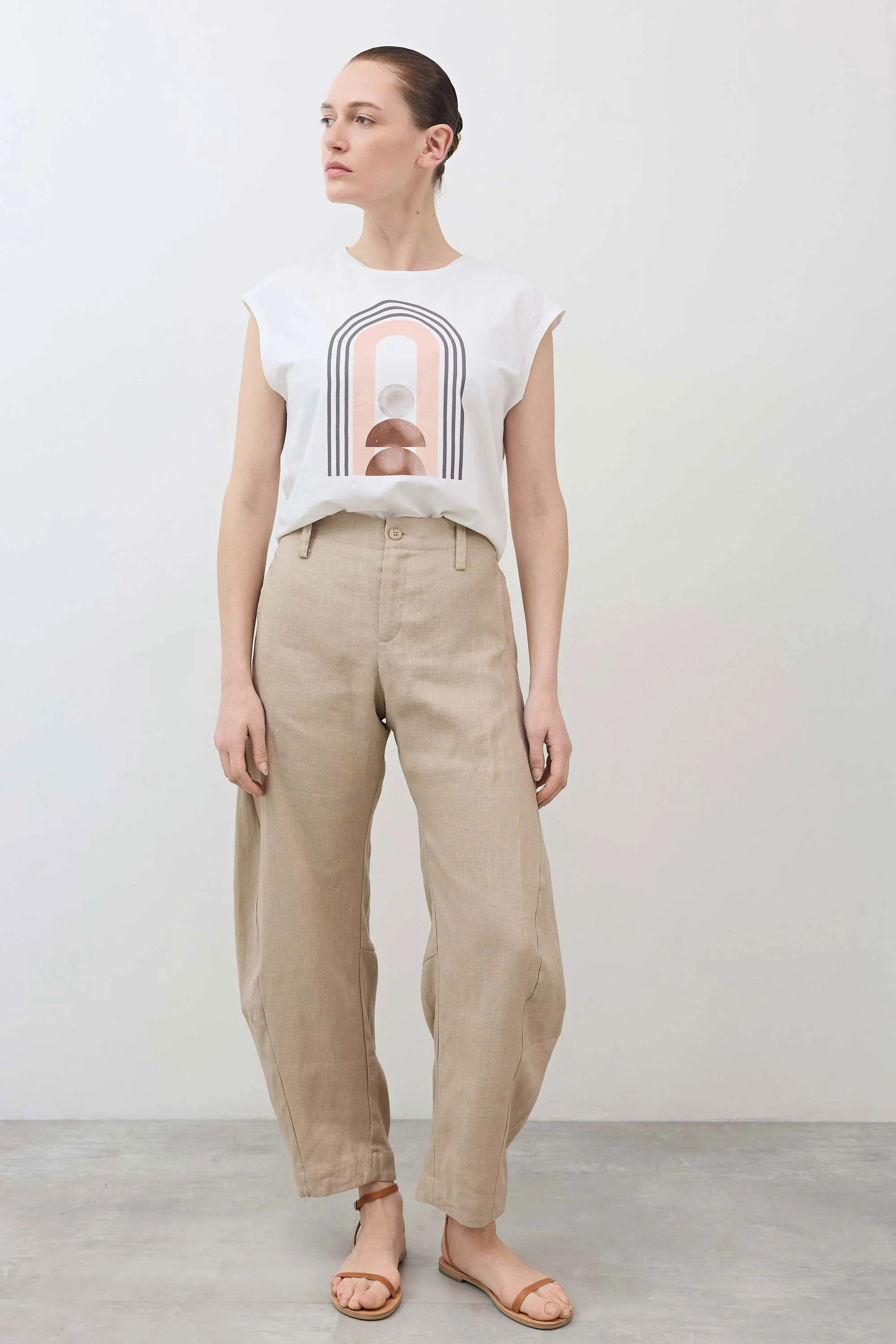 The Uptown Loose Linen Pants | Ruti