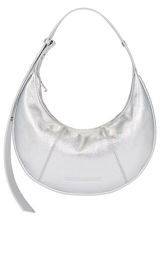Mini Dough Bag in Silver | Revolve Clothing (Global)