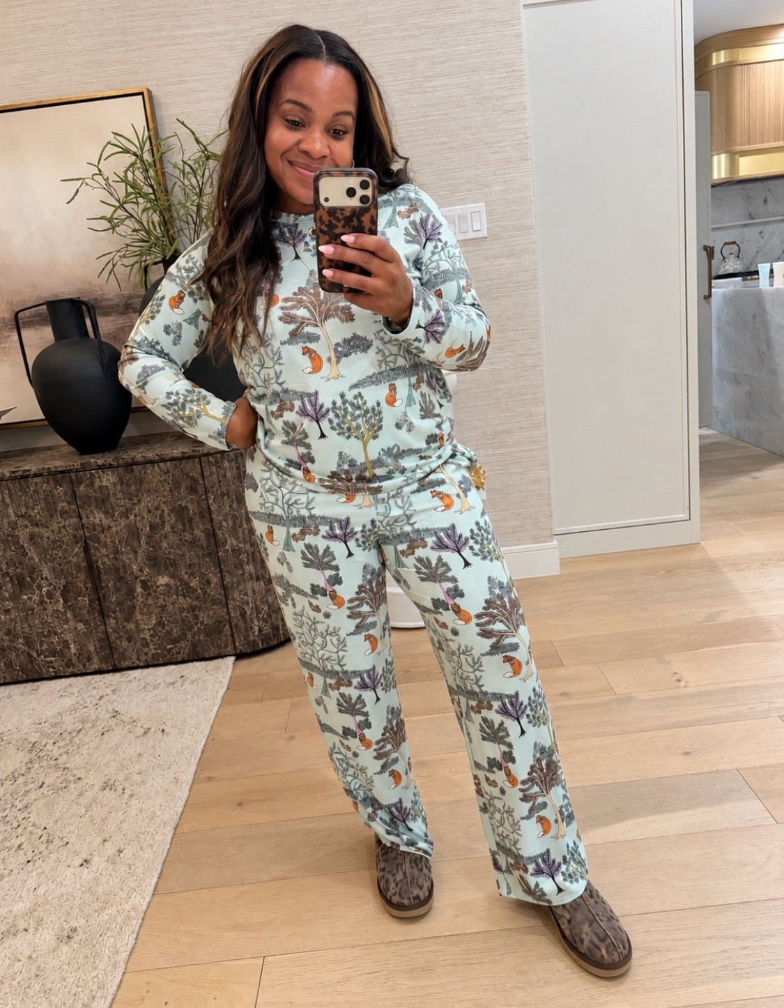 I’m living in these PJ sets, love this pattern so much!

#LTKMidsize #LTKdayinmylife