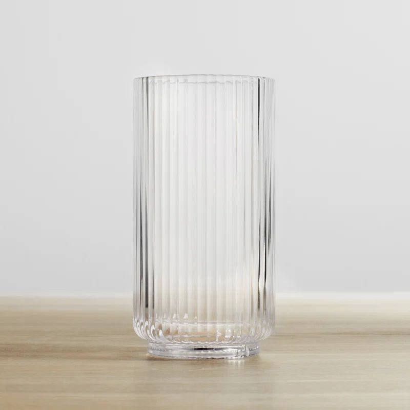 Laya Fluted Acrylic Drinking Glass | Wayfair North America