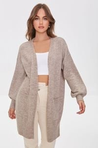 Brushed Cardigan Sweater | Forever 21 (US)
