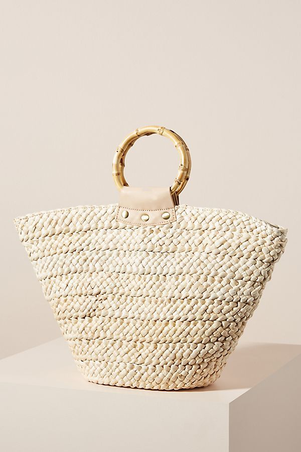 Alexa Ring Handle Tote Bag | Anthropologie (US)