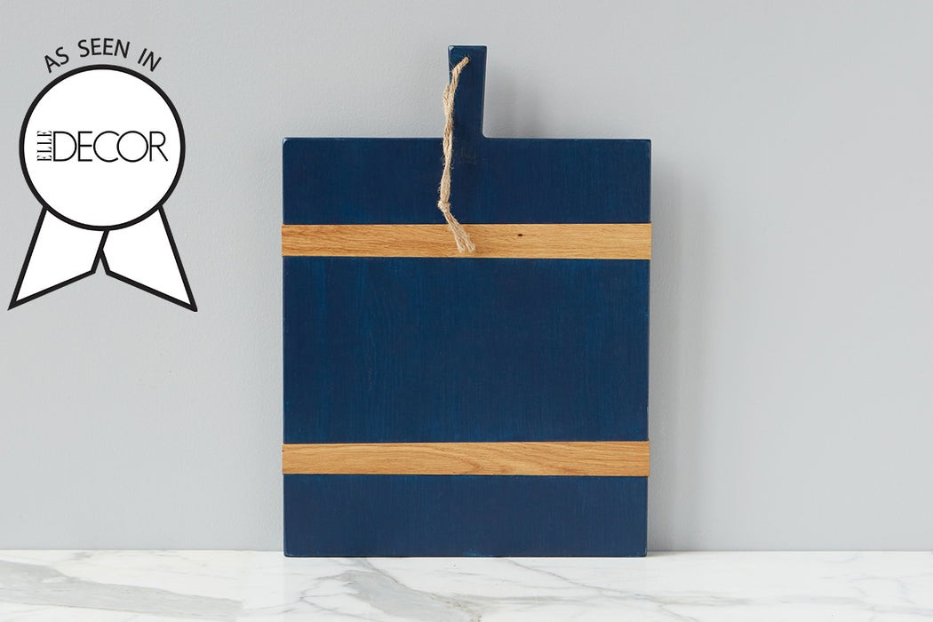 Navy Rectangle Mod Charcuterie Board, Medium | etúHOME