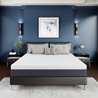 12 in. Gel Memory Foam Mattress – 12-inch All-Foam, Cooling Tencel Cover, Supportive Base (Full/Queen/King) | Target