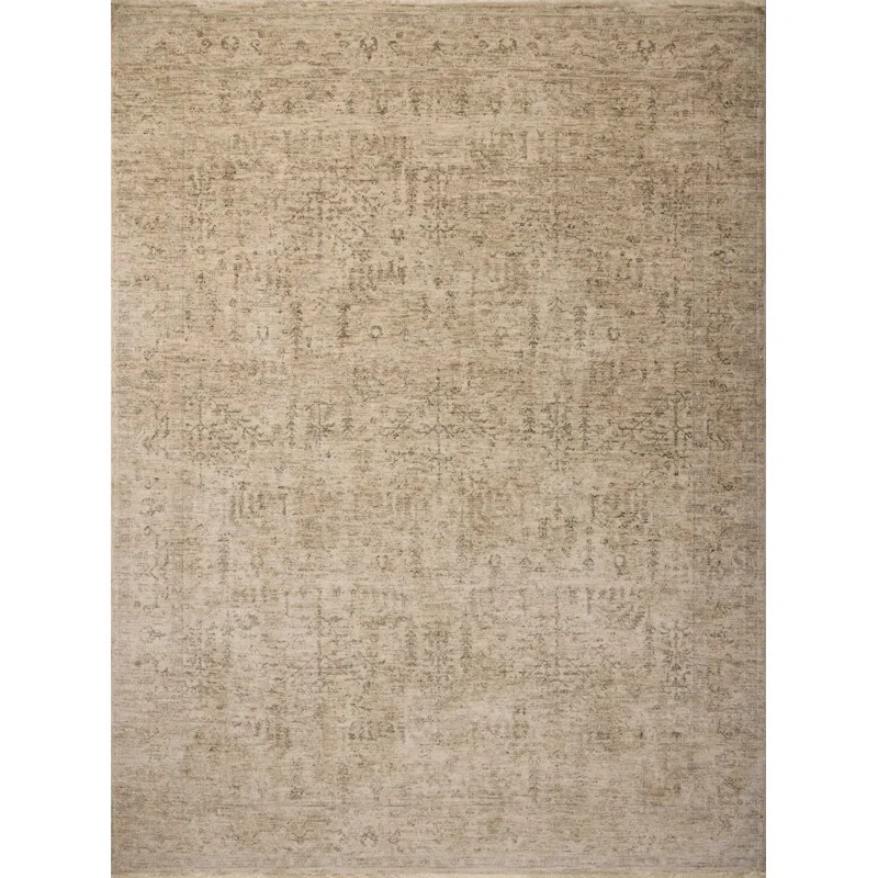 Magnolia Home by Joanna Gaines x Loloi Junie Oatmeal / Smoke Area Rug & Reviews | Wayfair | Wayfair North America