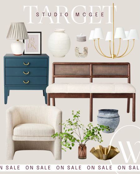 Major sale alert for Memorial Day. Furnish and decorate your home via the Target x Studio McGee home collection. Accent chairs, marble accents, faux greenery, home decor, and lighting! 

#LTKHome #LTKSaleAlert #LTKFindsUnder50