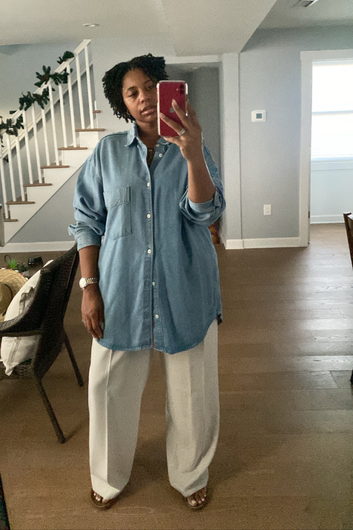 Oversized Denim shirt, my fav🥰

#LTKSeasonal