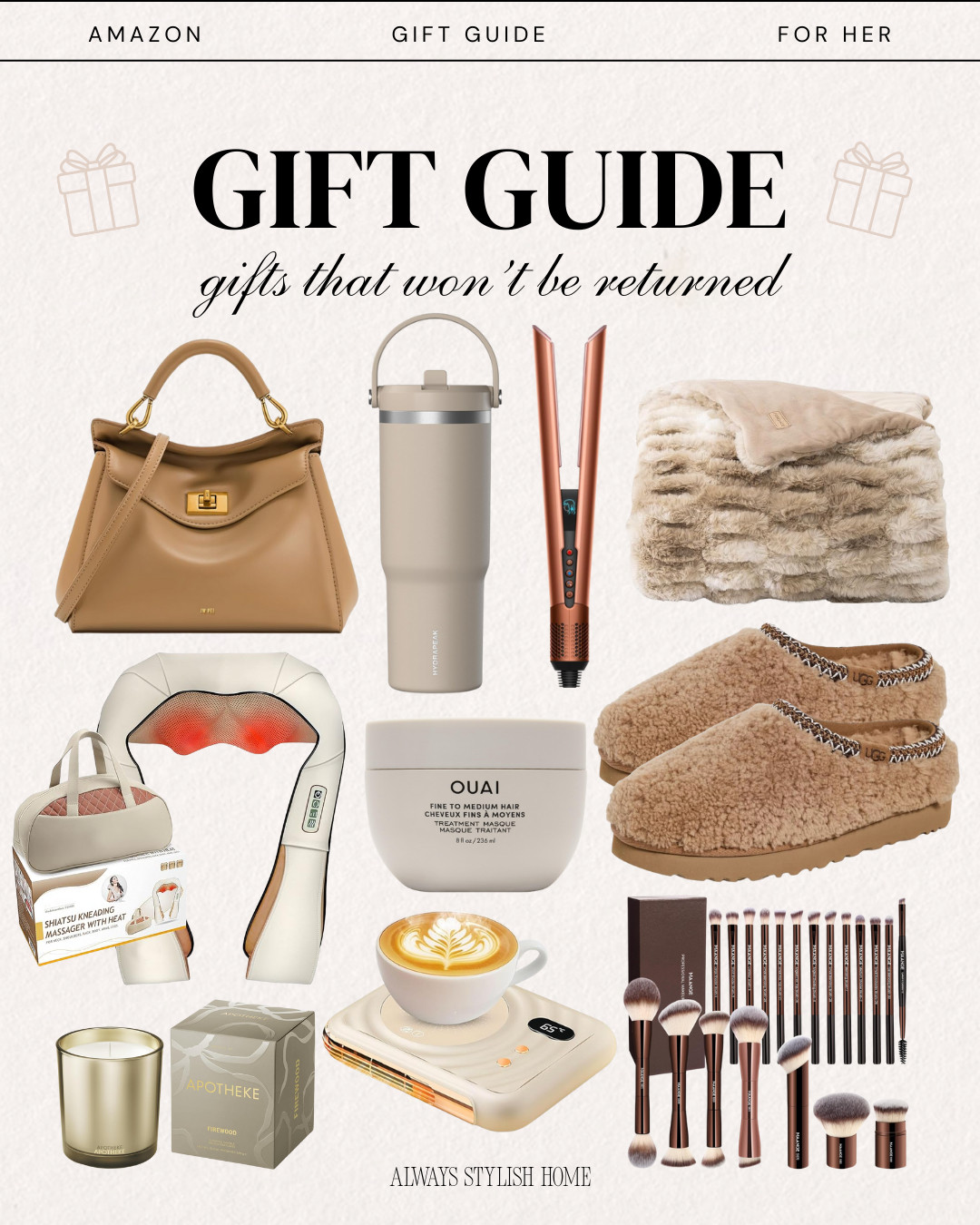 gifts that won't be returned from amazon! amazon gifts for her 

 #LTKGiftGuide #LTKHoliday #LTKSeasonal