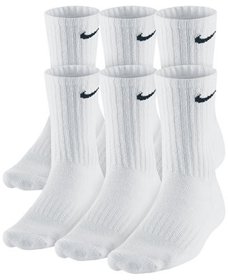Men's Cotton Crew Socks, 6-Pack | Macy's