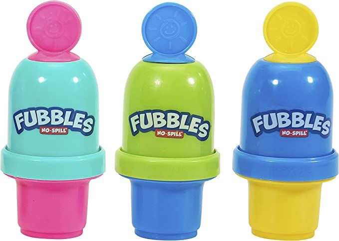 Fubbles Bubbles No-Spill Bubble Tumbler | Bubble Toy for Babies Toddlers and Kids | Includes 6oz ... | Amazon (US)