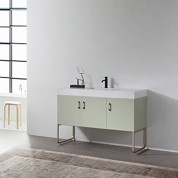 Pember Single Bathroom Vanity (48") | West Elm (US)