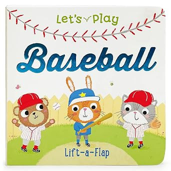 Let's Play Baseball! A Lift-a-Flap Board Book for Babies and Toddlers | Amazon (US)