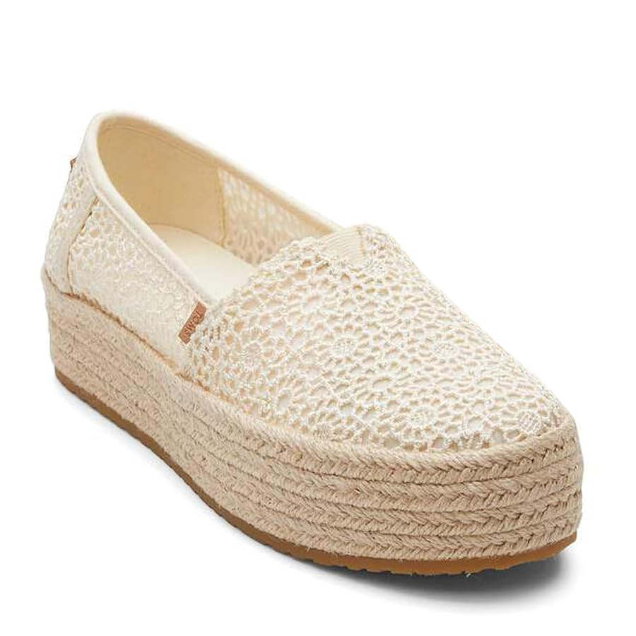 TOMS Women's Valencia Slip-On Platform Shoes | Amazon (US)