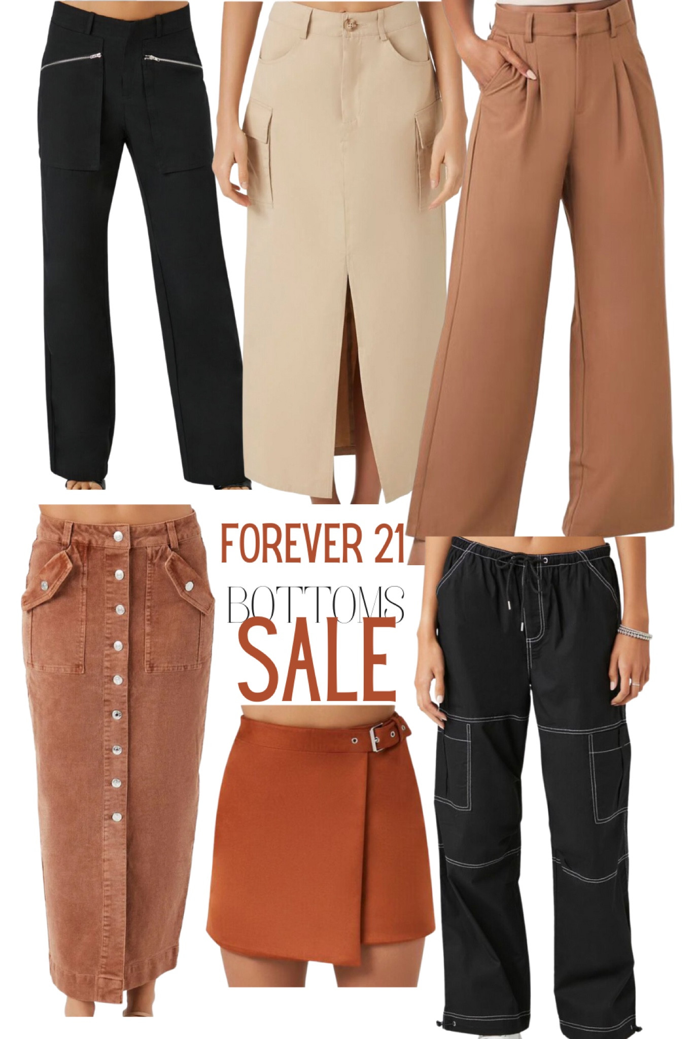 Forever 21 bottoms favorites! All of these are on sale right now so make sure you get them before they’re sold out! 🧡


Bottoms, pants, cargo pants, cargo skirt, skirt, beige pants, mini skirt, style, women style, women outfits

#LTKstyletip #LTKfindsunder50