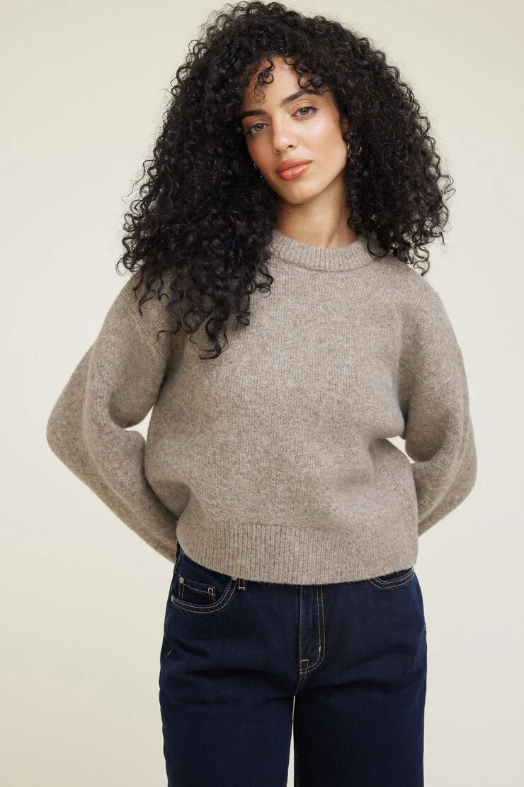 Jane Raglan Crewneck Sweater | Dynamite Clothing