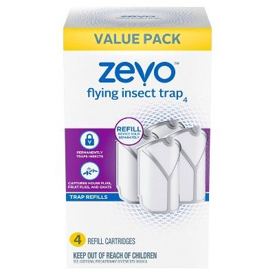 Zevo Flying Insect Trap Refill Kit - 4ct | Target