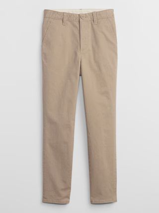 Kids Lived-In Uniform Chinos | Gap Factory