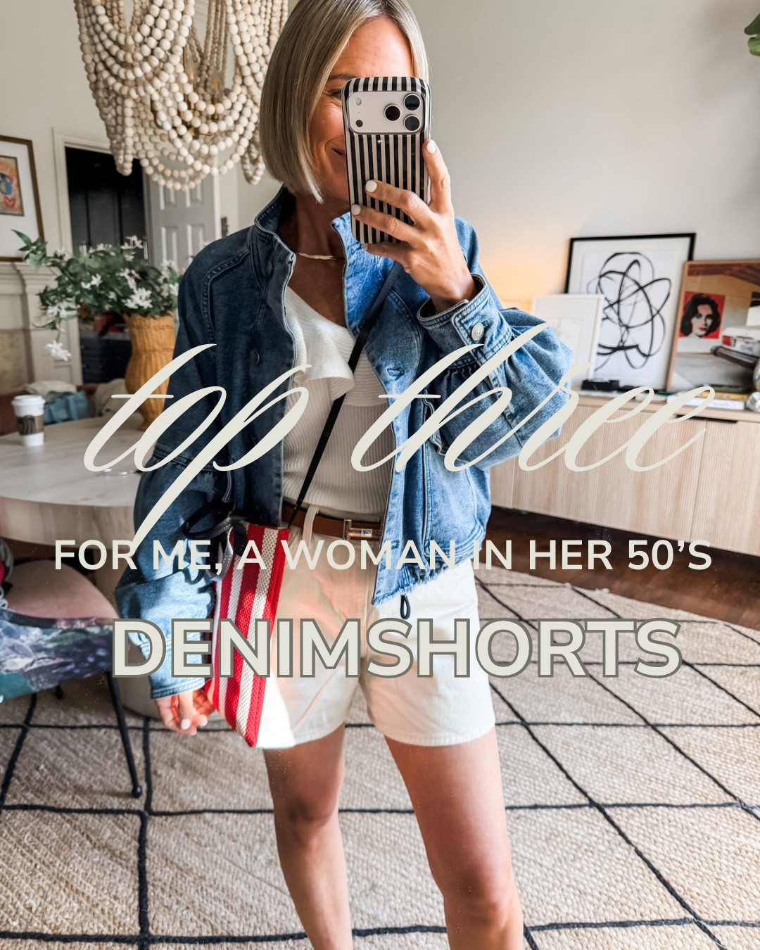 Do you need some new jean shorts? Here are the top three for me, for the season!  All are under $100, and I have all of them on in a size 26.
I am 5’2”, about 115 lbs, I typically buy jeans in a 24 or 25, but I always buy my jean shorts in a 26.  I prefer how they fit.
Two of these are the exact same pair but in a different wash.
And if you feel like your old fave denim jacket might be due for an update, I would tell you to grab this one! 
comment shop for links

#LTKootd #LTKOver40 #LTKSeasonal