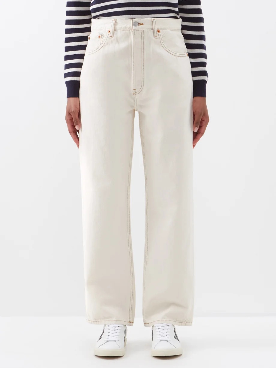 90s Low Slung straight-leg jeans | Matches (EU)