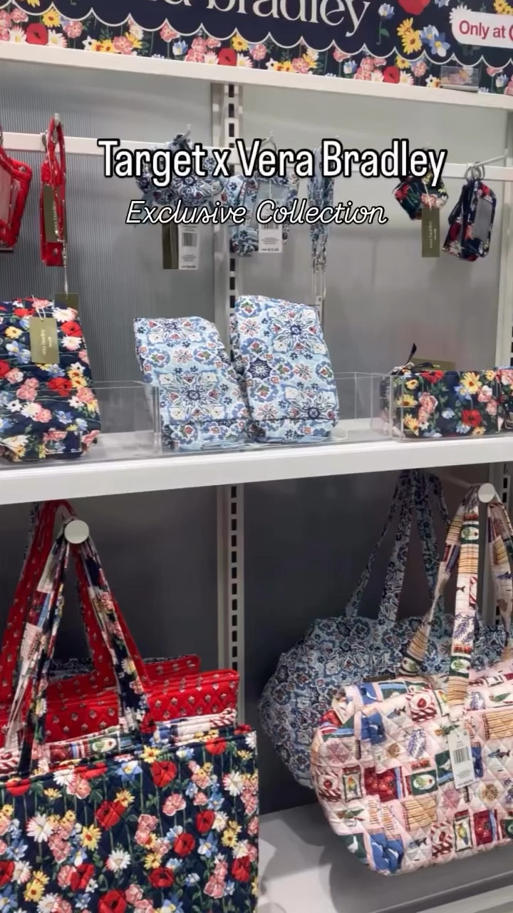 New limited-edition Vera Bradley collection just dropped at Target 🎯✨ Grab your favorites before they’re gone!

#targetstyle #targetpartner #verabradley #newattarget
