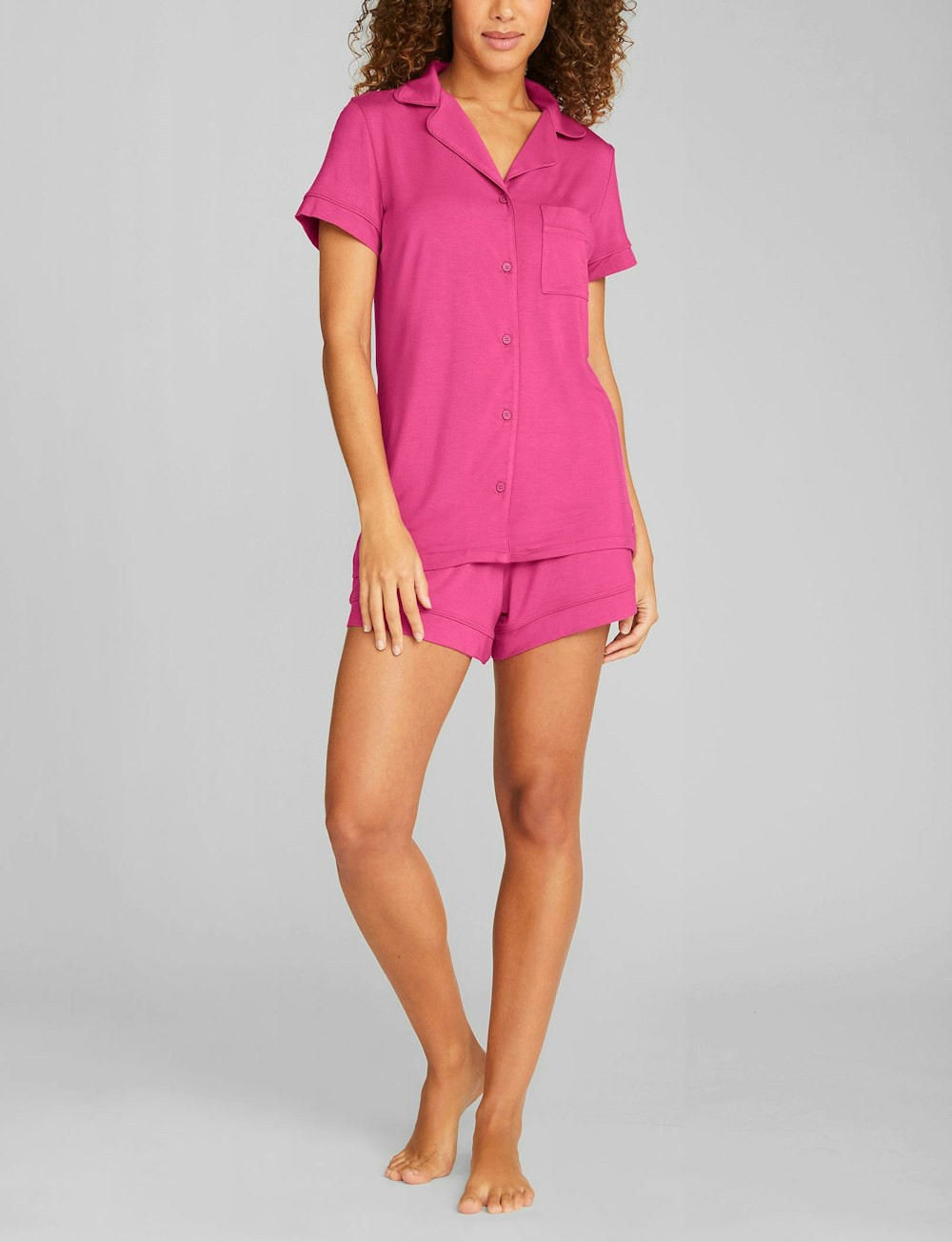 Women's Downtime Pajama Top & Short Set | Tommy John